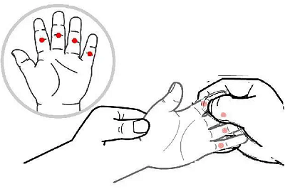 手上自带4个健脾开关